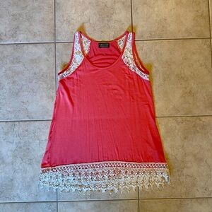 Stitch Fix Papermoon Kalli Crochet Trim Knit Top